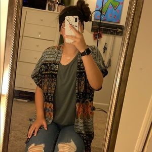 short sleeve cardigan